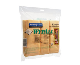 Протирочные салфетки из микрофибры WYPALL желтая 8394