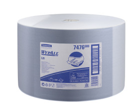 Бумажные протирочные салфетки WYPALL L20 синий 7476