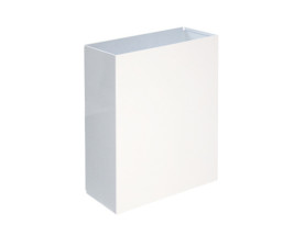 Урна для бумажных полотенец белая 25л M-125W