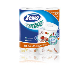 Бумажные полотенца Zewa Wisch & Weg 2 шт. в упаковке