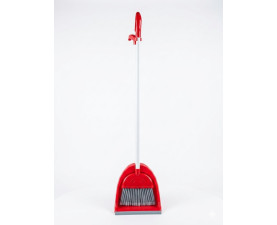 Комплект для подметания, совок и щётка красный ZMR055 Red
